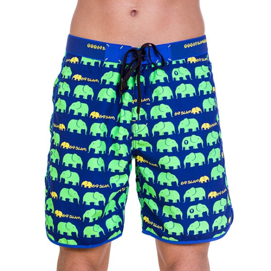 Vīriešu peldkostīmi 69SLAM Short Boardshort Medium Elephant Green