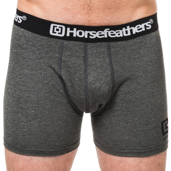 Vīriešu bokseru šorti Horsefeathers Dynasty heather anthracite (AA540D)