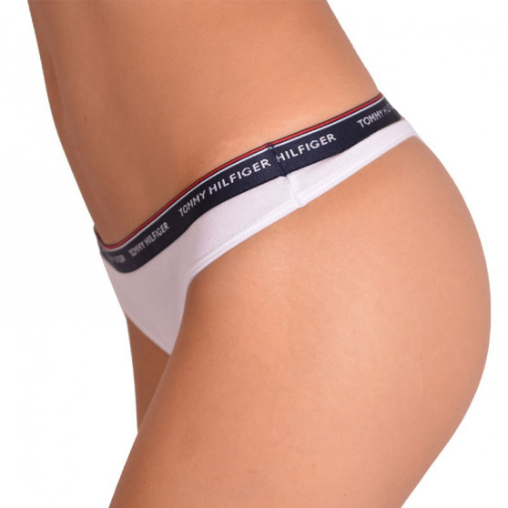 3PACK Sieviešu stringi Tommy Hilfiger daudzkrāsains (UW0UW00048 012)