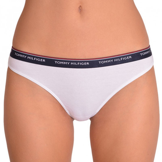 3PACK Sieviešu stringi Tommy Hilfiger daudzkrāsains (UW0UW00048 012)