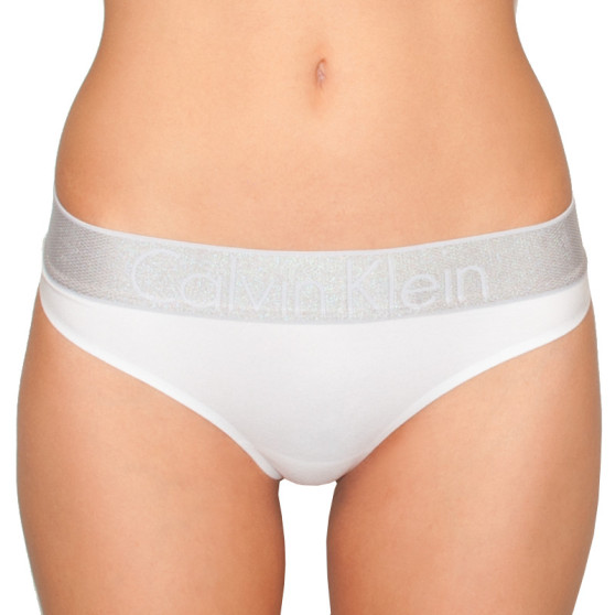 Sieviešu stringi Calvin Klein white (QF4054E-100)