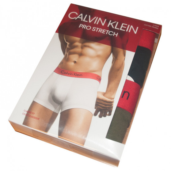 2PACK vīriešu bokseru šorti Calvin Klein daudzkrāsaini (NB1463A-JKB)