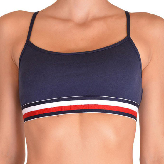 Sieviešu krūšturis Tommy Hilfiger tumši zils (UW0UW00425 416)