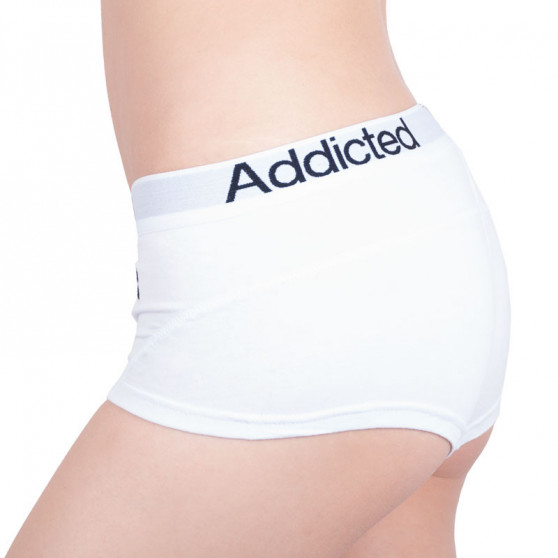 2PACK sieviešu biksītes  white Addicted