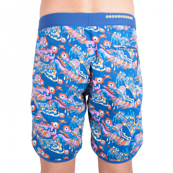 Vīriešu peldkostīmi 69SLAM īsās peldbikses boardshort medium acid