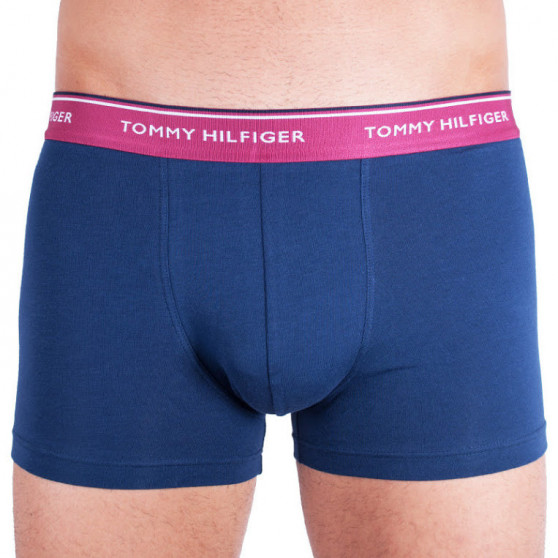 3PACK vīriešu bokseru šorti Tommy Hilfiger tumši zili (1U87903842 638)