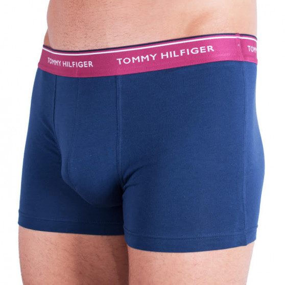 3PACK vīriešu bokseru šorti Tommy Hilfiger tumši zili (1U87903842 638)