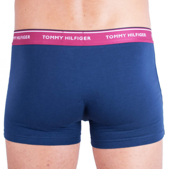 3PACK vīriešu bokseru šorti Tommy Hilfiger tumši zili (1U87903842 638)