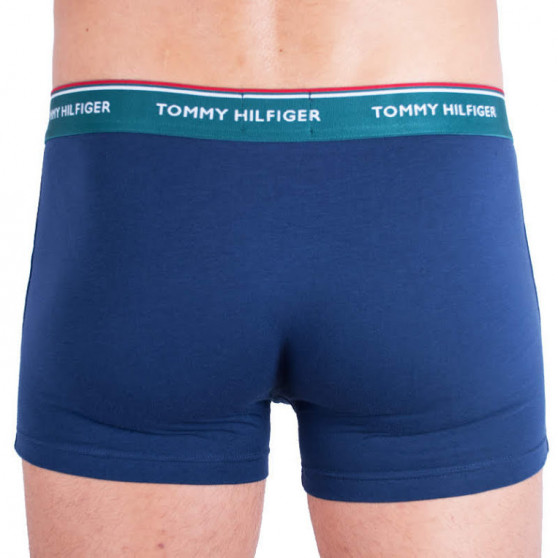 3PACK vīriešu bokseru šorti Tommy Hilfiger tumši zili (1U87903842 638)