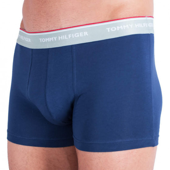 3PACK vīriešu bokseru šorti Tommy Hilfiger tumši zili (1U87903842 638)