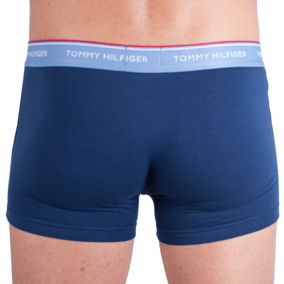 3PACK vīriešu bokseru šorti Tommy Hilfiger tumši zili (1U87903842 890)