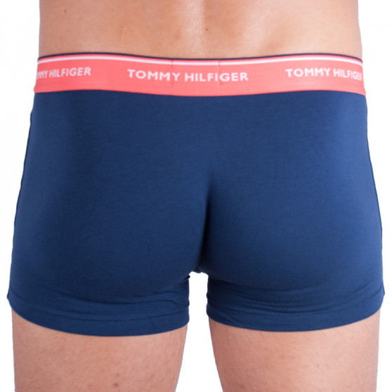 3PACK vīriešu bokseru šorti Tommy Hilfiger tumši zili (1U87903842 890)