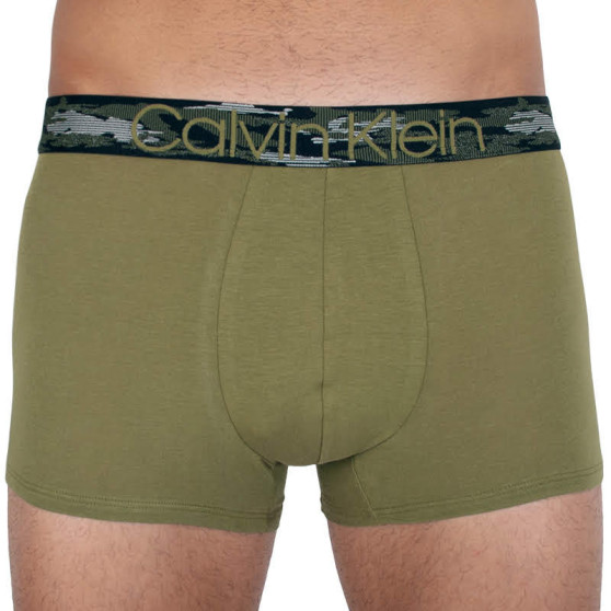 Vīriešu bokseru šorti Calvin Klein haki krāsā (NB1590A-3XC)