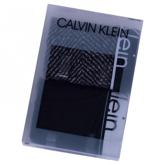 2PACK vīriešu bokseru šorti Calvin Klein melni (NU8643A-6NS)