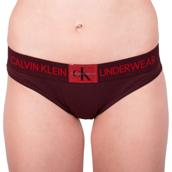 Sieviešu stringi Calvin Klein red (QF4920E-XP2)