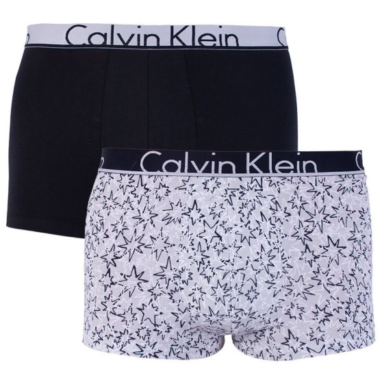 2PACK vīriešu bokseru šorti Calvin Klein daudzkrāsaini (NB1414A-FJD)