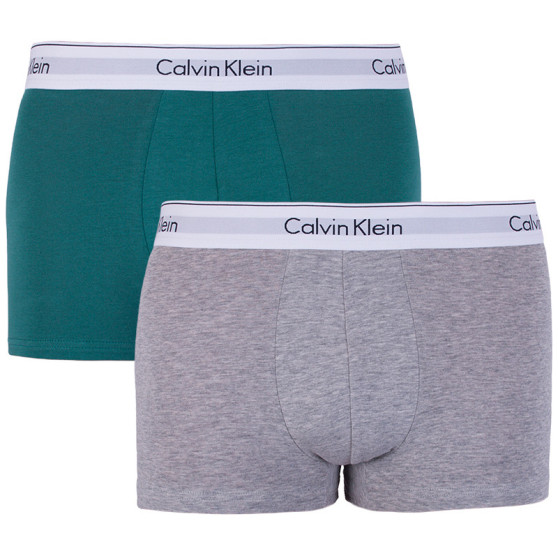 2PACK vīriešu bokseru šorti Calvin Klein daudzkrāsaini (NB1086A-PNZ)