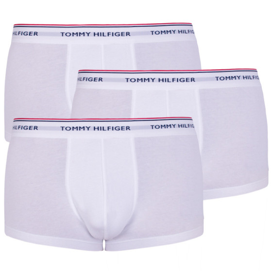 3PACK vīriešu bokseru šorti Tommy Hilfiger balti (1U87903841 100)