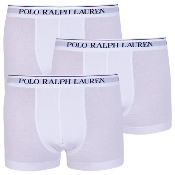 3PACK vīriešu bokseru šorti Ralph Lauren balti (714513424001)