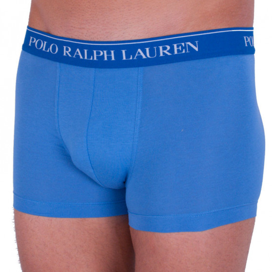 3PACK vīriešu bokseru šorti Ralph Lauren zili (714662050011)