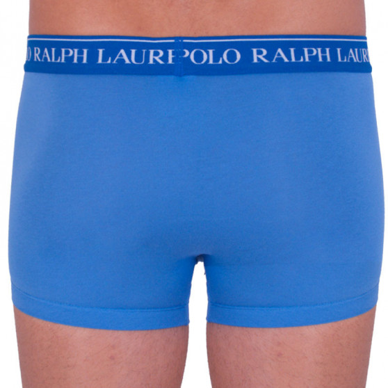 3PACK vīriešu bokseru šorti Ralph Lauren zili (714662050011)