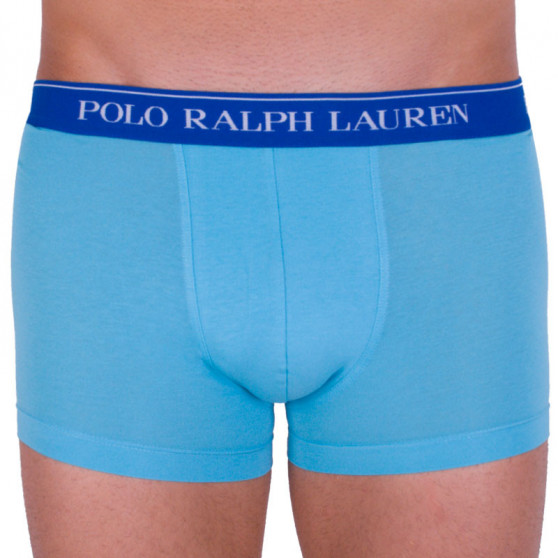 3PACK vīriešu bokseru šorti Ralph Lauren zili (714662050011)