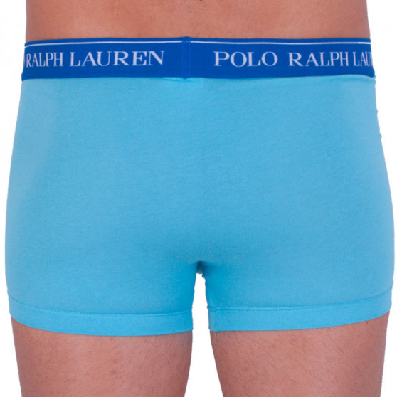 3PACK vīriešu bokseru šorti Ralph Lauren zili (714662050011)