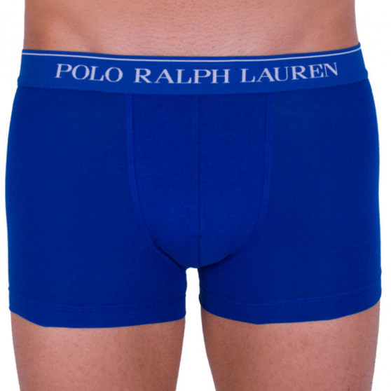 3PACK vīriešu bokseru šorti Ralph Lauren zili (714662050011)