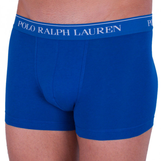 3PACK vīriešu bokseru šorti Ralph Lauren zili (714662050011)