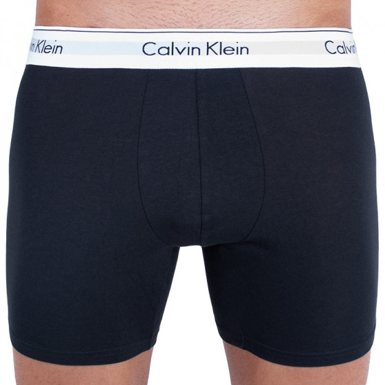 2PACK vīriešu bokseru šorti Calvin Klein daudzkrāsaini (NB1087A-SBN)