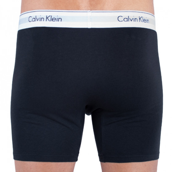 2PACK vīriešu bokseru šorti Calvin Klein daudzkrāsaini (NB1087A-SBN)