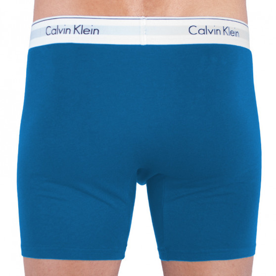 2PACK vīriešu bokseru šorti Calvin Klein daudzkrāsaini (NB1087A-SBN)