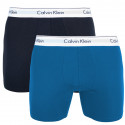 2PACK vīriešu bokseru šorti Calvin Klein daudzkrāsaini (NB1087A-SBN)