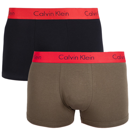 2PACK vīriešu bokseru šorti Calvin Klein daudzkrāsaini (NB1463A-JKB)