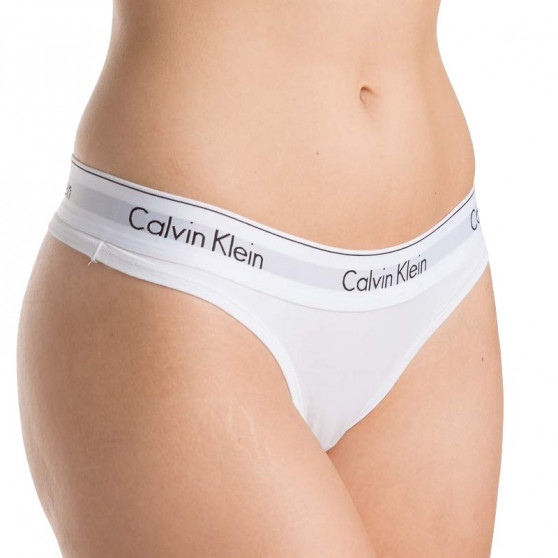 Sieviešu stringi Calvin Klein white (QF5117E-100)