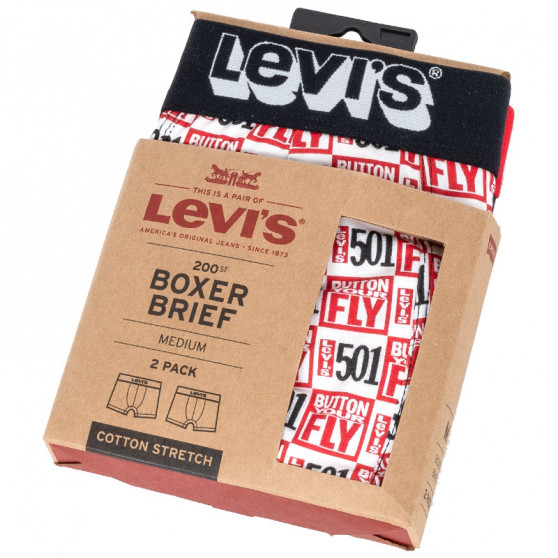 2PACK vīriešu bokseru šorti Levis daudzkrāsaini (995010001 072)