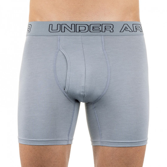 3PACK vīriešu bokseru šorti Under Armour pelēki (1277279 039)