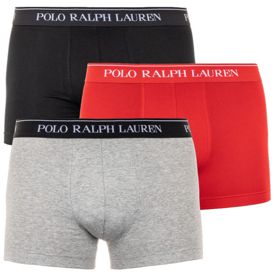 3PACK vīriešu bokseru šorti Ralph Lauren daudzkrāsaini (714662050022a)