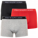 3PACK vīriešu bokseru šorti Ralph Lauren daudzkrāsaini (714662050022a)