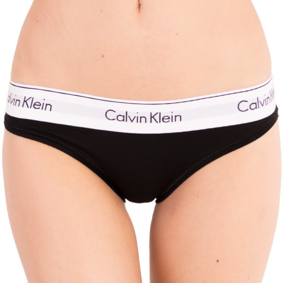 Sieviešu biksītes Calvin Klein oversized black (QF5118E-001)