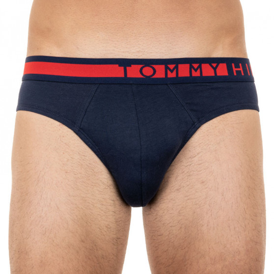 3PACK vīriešu apakšbikses Tommy Hilfiger tumši zilas (UM0UM01227 991)