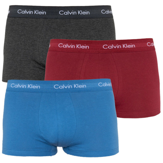 3PACK vīriešu bokseru šorti Calvin Klein daudzkrāsaini (U2664G-LFV)