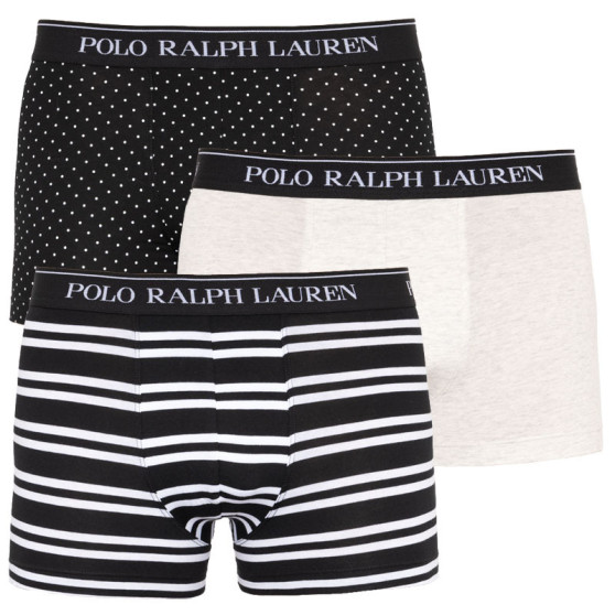 3PACK vīriešu bokseru šorti Ralph Lauren daudzkrāsaini (714662050058)