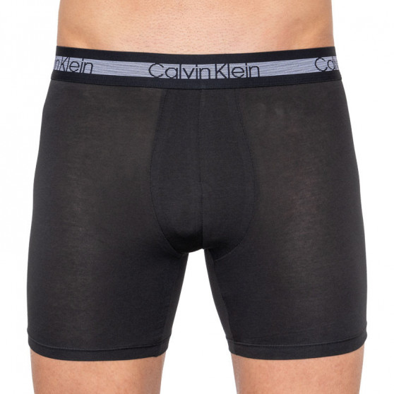 3PACK vīriešu bokseru šorti Calvin Klein melni (NB1798A-ZCV)