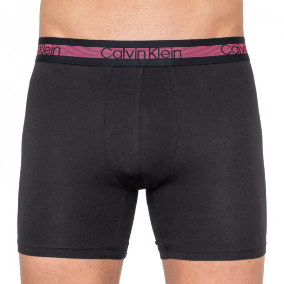 3PACK vīriešu bokseru šorti Calvin Klein melni (NB1798A-ZCV)