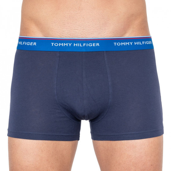 3PACK vīriešu bokseru šorti Tommy Hilfiger tumši zili (UM0UM01642 027)