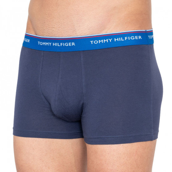 3PACK vīriešu bokseru šorti Tommy Hilfiger tumši zili (UM0UM01642 027)