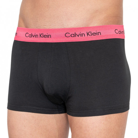 3PACK vīriešu bokseru šorti Calvin Klein melni (U2664G-FZH)