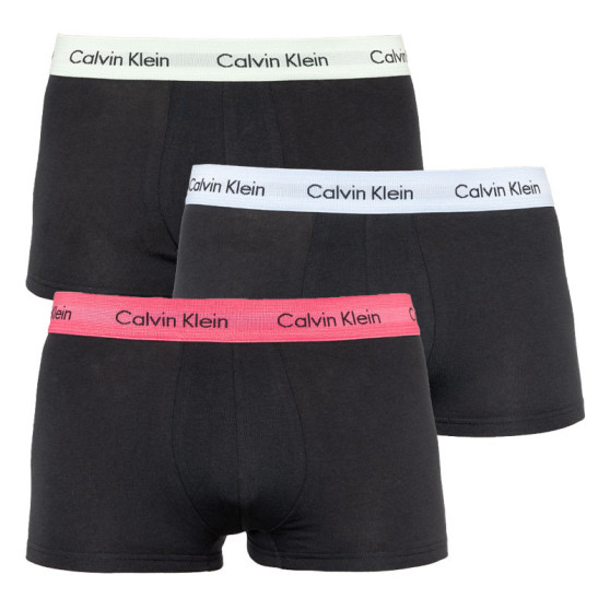 3PACK vīriešu bokseru šorti Calvin Klein melni (U2664G-FZH)