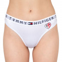 Sieviešu stringi Tommy Hilfiger white (UW0UW02220 YCD)